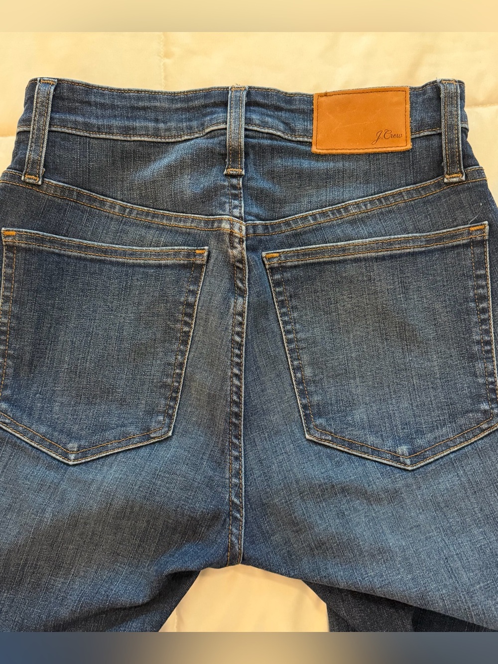 J. Crew Indigo Blue Curvy Toothpick Jeans - Picture 8 of 8